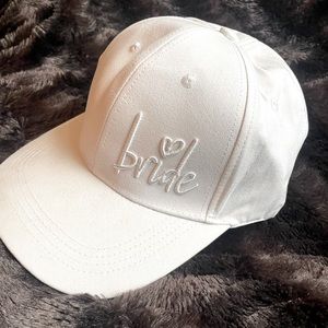 New & Adorable “Bride” Baseball Cap